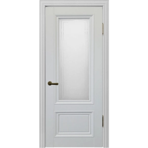 Дверь межкомнатная Алтай 802 ПО светло-серый бархат