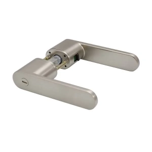 Ручка с WC фиксатором сатин никель